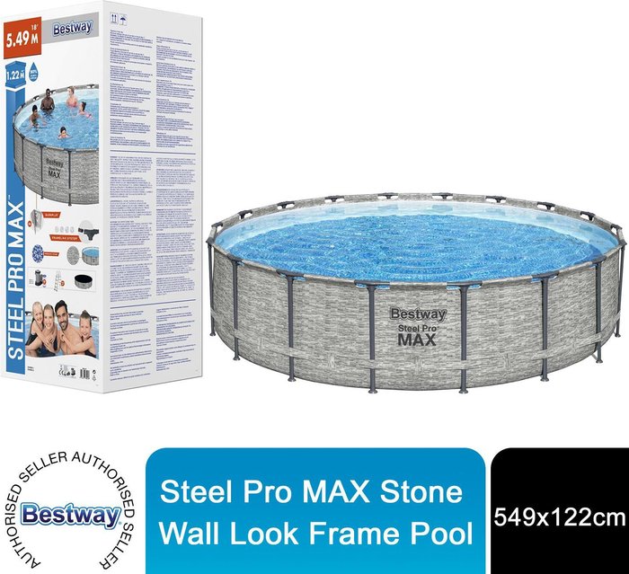 The Range | Bestway Bestway 18''X48'' Stl Pro Max Stn Pool Set Bestway Bestway 18''X48'' Stl Pro Max Stn Pool Set