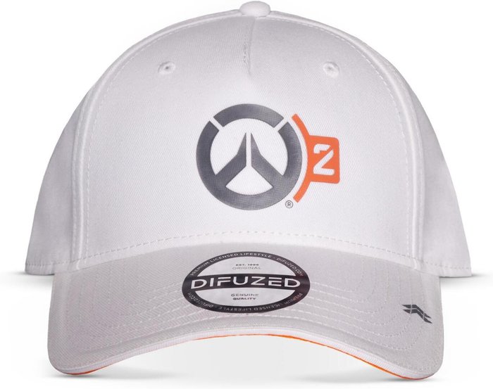 The Range | OVERWATCH OVERWATCH 2 Main Tracer Logo Adjustable Cap - White/Orange OVERWATCH OVERWATCH 2 Main Tracer Logo Adjustable Cap - White/Orange