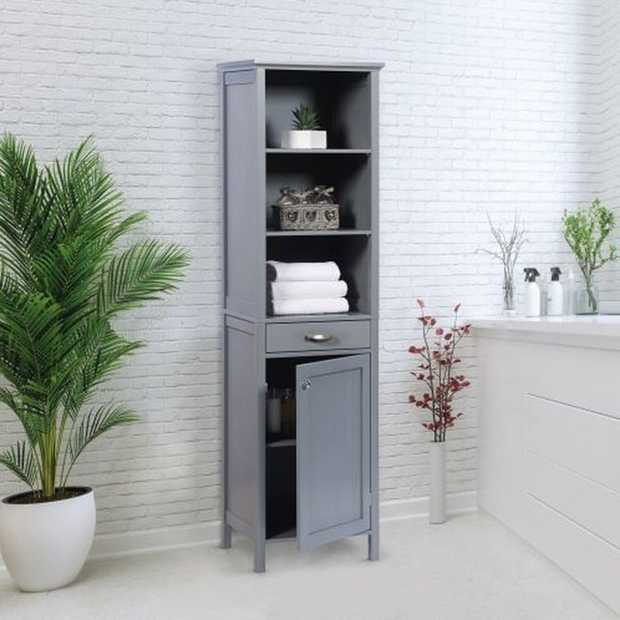 The Range | Greenhurst Greenhurst Tall Storage Cabinet Grey Greenhurst Greenhurst Tall Storage Cabinet Grey