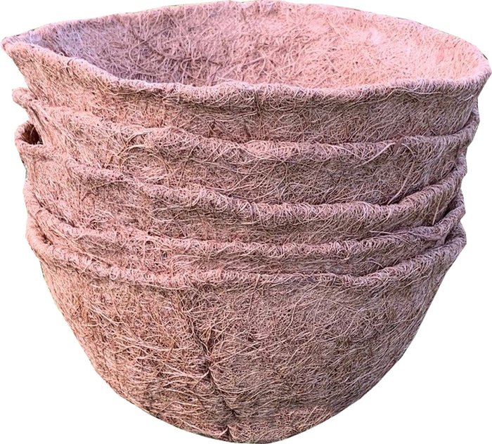 The Range | Selections Coco Hanging Basket Planter Liners (30cm) - Brown / 5 Selections Coco Hanging Basket Planter Liners (30cm) - Brown / 5
