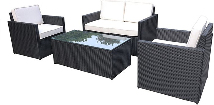 The Range | Royalcraft Berlin 5 Seater Lounging Sofa Set - Brown Royalcraft Berlin 5 Seater Lounging Sofa Set - Brown