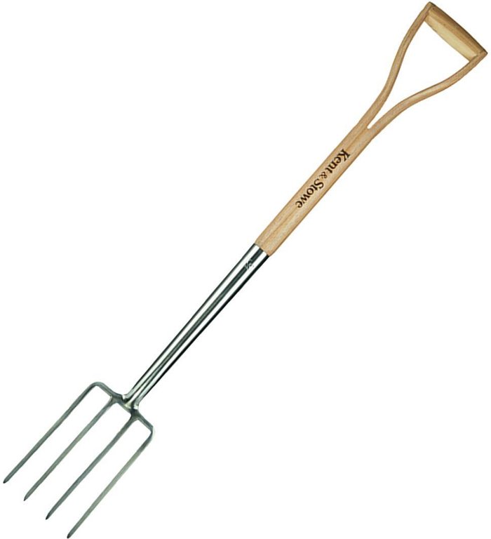 The Range | Kent & Stowe Stainless Steel Border Fork Rust Resistant Fsc For Gardening Kent & Stowe Stainless Steel Border Fork Rust Resistant Fsc For Gardening