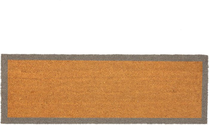 The Range | Nicola Spring 120x40cm Coir Double Door Mat - Brown Nicola Spring 120x40cm Coir Double Door Mat - Brown