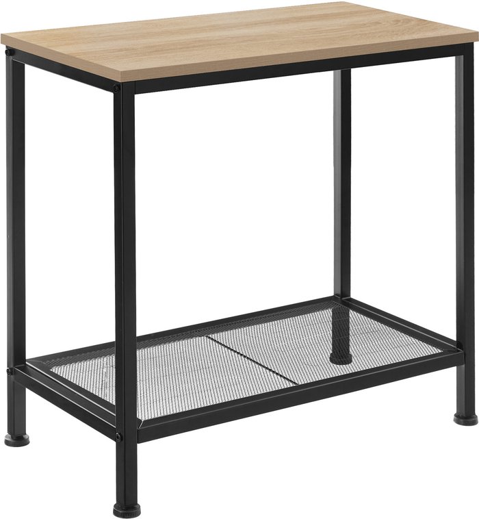The Range | TECTAKE Bedside Table Filton - Industrial Wood Light, Oak Sonoma TECTAKE Bedside Table Filton - Industrial Wood Light, Oak Sonoma