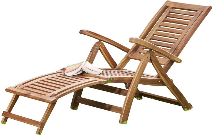 The Range | Garden Gear Garden Gear Acacia Folding Steamer Deck Chair Garden Gear Garden Gear Acacia Folding Steamer Deck Chair