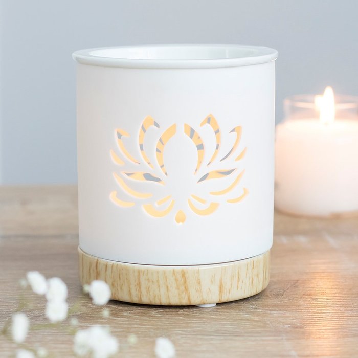 The Range | Gloriously Good White Lotus Flower Oil Burner Wax Melt - White Gloriously Good White Lotus Flower Oil Burner Wax Melt - White