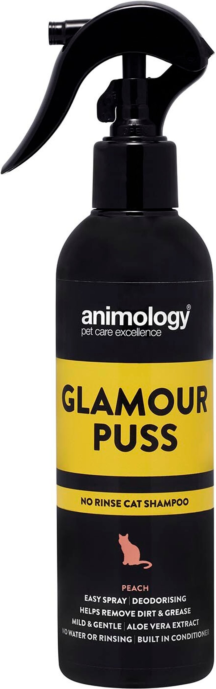 The Range | Animology Animology Glamour Puss No Rinse Cat Shampoo Animology Animology Glamour Puss No Rinse Cat Shampoo