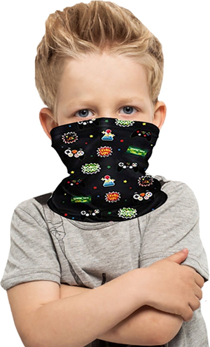 The Range | Children's Scarf and Face Covering - Gaming Children's Scarf and Face Covering - Gaming