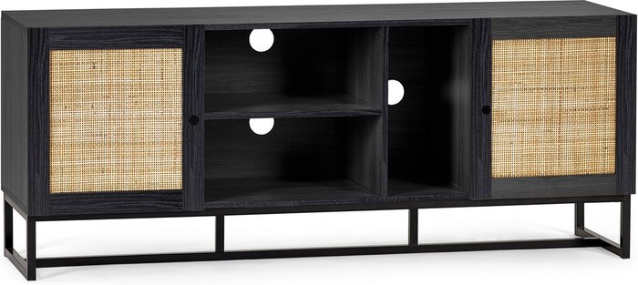 The Range | Julian Bowen Padstow Tv Unit - Black Julian Bowen Padstow Tv Unit - Black