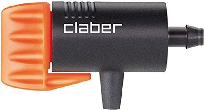 The Range | Claber Claber 0 to 6 L per Hour End Line Dripper pack of 10 - Black and Orange Claber Claber 0 to 6 L per Hour End Line Dripper pack of 10 - Black and Orange