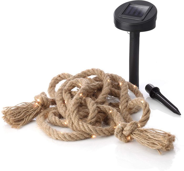 The Range | Callow Callow Solar LED Outdoor Garden Hemp Rope Light Callow Callow Solar LED Outdoor Garden Hemp Rope Light