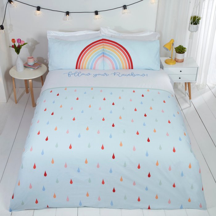 The Range | Rapport Home Furnishings Rapport Home Furnishings Double Follow Your Rainbow Duvet Set Multi Rapport Home Furnishings Rapport Home Furnishings Double Follow Your Rainbow Duvet Set Multi