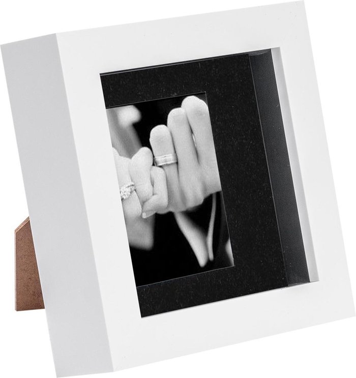 The Range | Nicola Spring 3D Box Photo Frame - 4x4 Nicola Spring 3D Box Photo Frame - 4x4