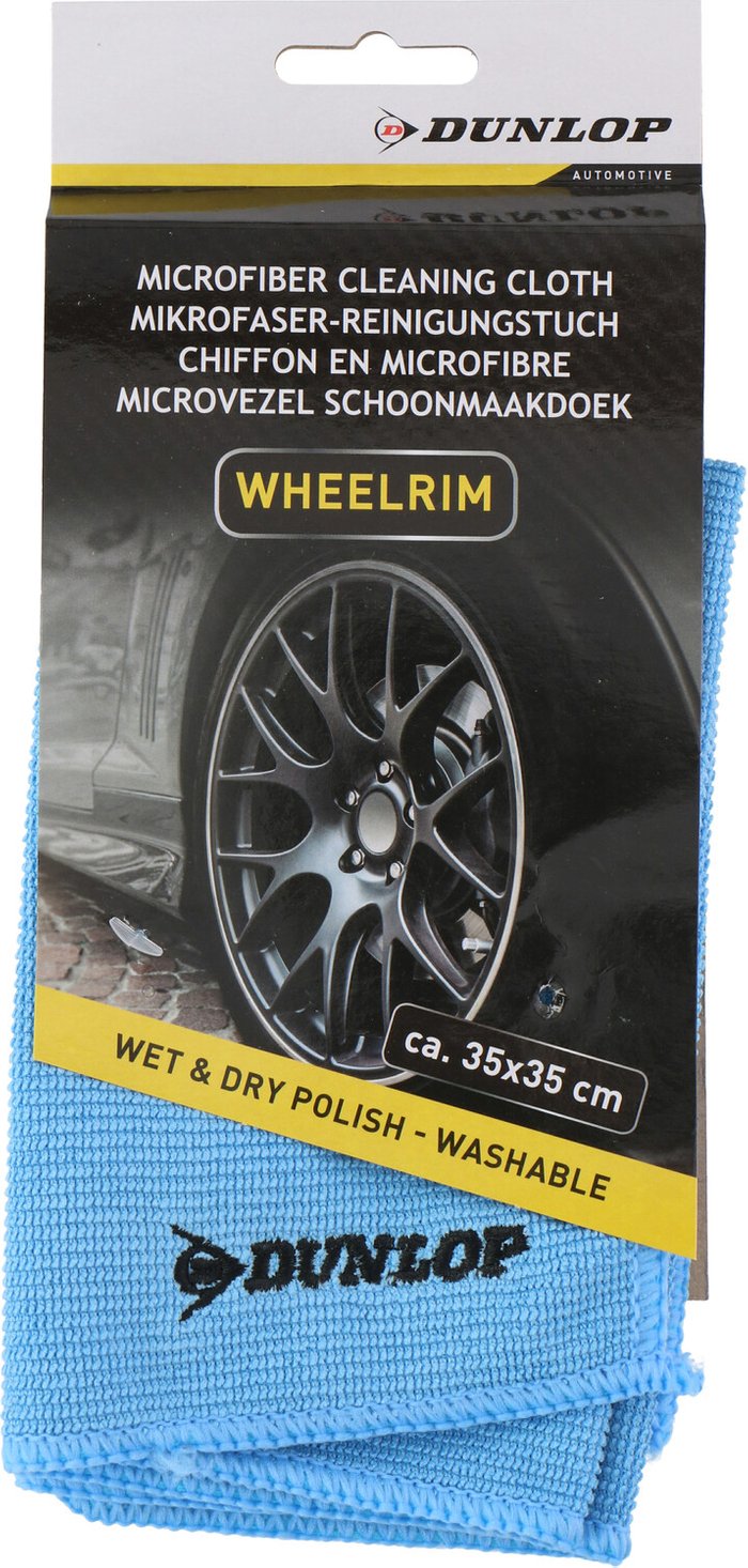 The Range | Dunlop Dunlop Microfibre Cloth - Wheelrim Dunlop Dunlop Microfibre Cloth - Wheelrim