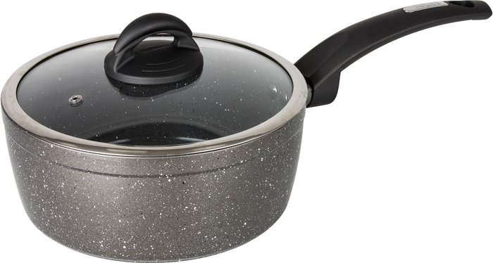 The Range | Tower Tower Sauce Pan - Graphite - 18cm Tower Tower Sauce Pan - Graphite - 18cm