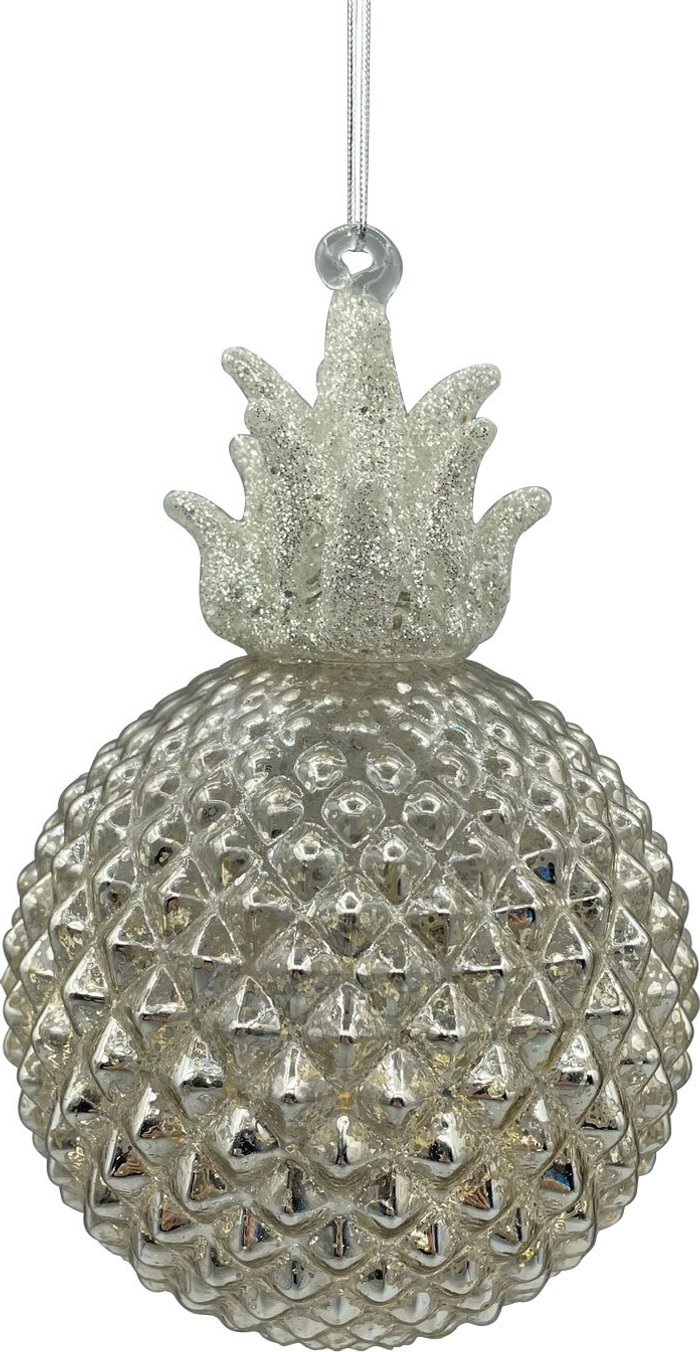 The Range | Frosted Fairytale Hanging Silver Pineapple Frosted Fairytale Hanging Silver Pineapple