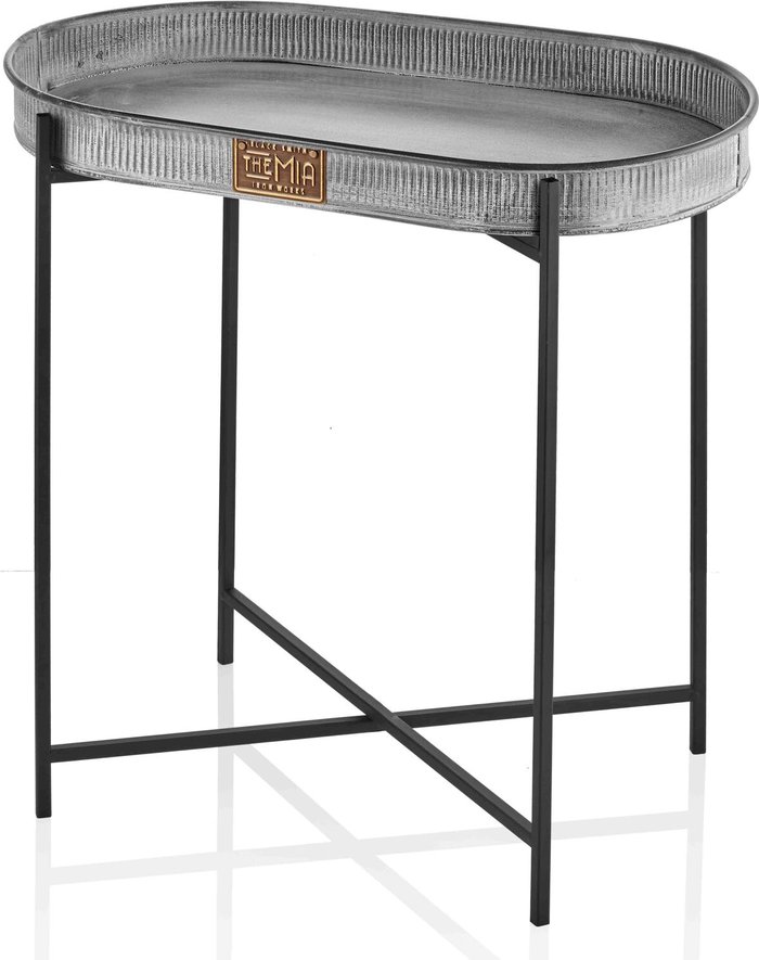 The Range | Rozi Stone Collection Oval Side Table Rozi Stone Collection Oval Side Table