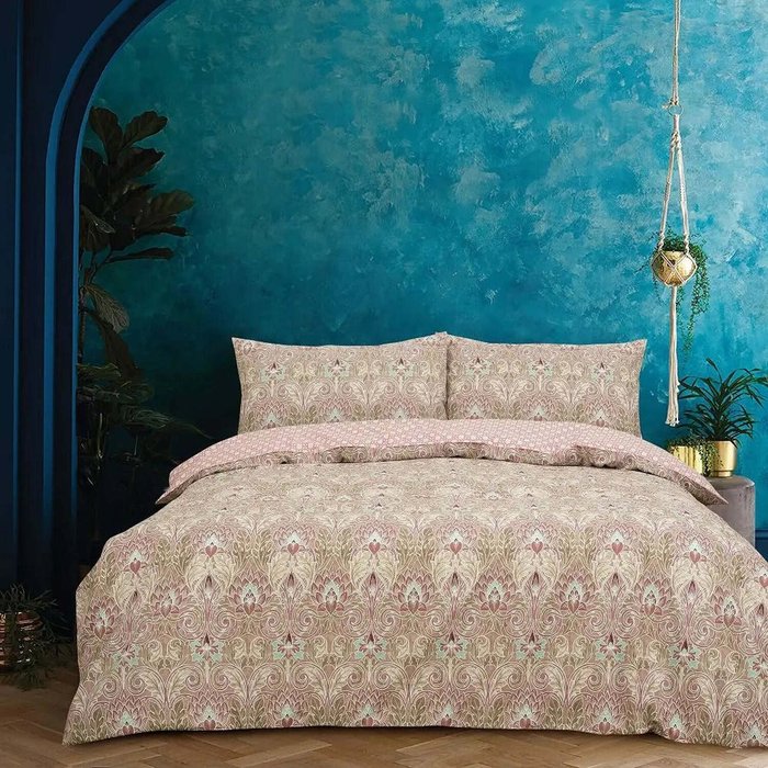 The Range | Vantona Boutique Art Nouveau Duvet Cover Set Multi - White/Multi / 1.03kg / Single Vantona Boutique Art Nouveau Duvet Cover Set Multi - White/Multi / 1.03kg / Single