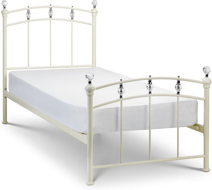 The Range | Julian Bowen Sophie Single Bed - Stone White Julian Bowen Sophie Single Bed - Stone White