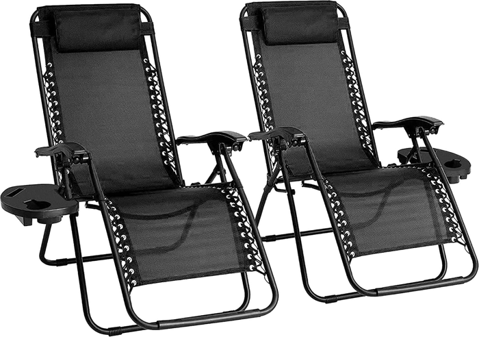 The Range | TILZ GEAR Recliner Garden Sun Loungers - Black TILZ GEAR Recliner Garden Sun Loungers - Black