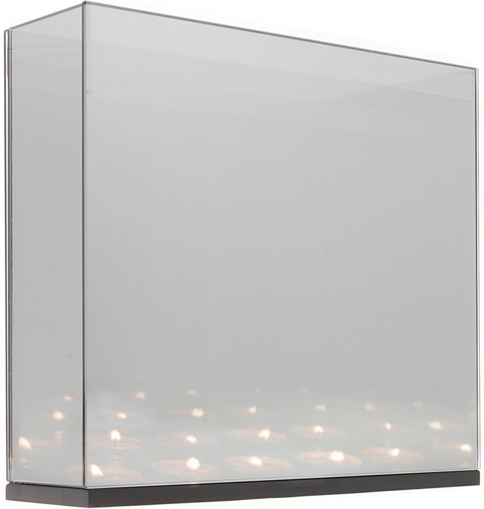 The Range | Maison & White Infinity Mirror Tealight Candle Box - Clear Maison & White Infinity Mirror Tealight Candle Box - Clear