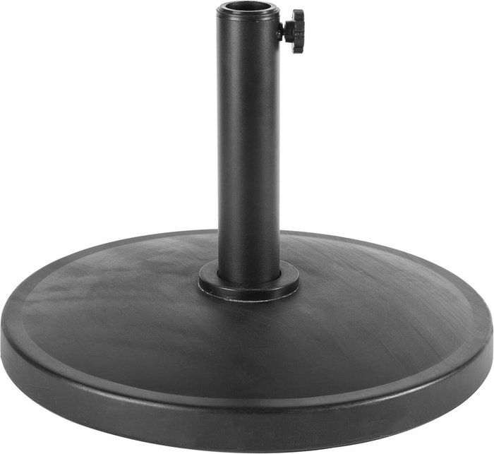 The Range | Harbour Housewares Concrete Garden Parasol Base - 12kg - Black Harbour Housewares Concrete Garden Parasol Base - 12kg - Black