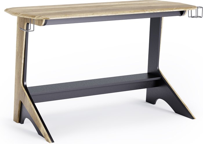 The Range | Alphason ALPHASON Jersey AW3609 Desk - Black & Oak Alphason ALPHASON Jersey AW3609 Desk - Black & Oak