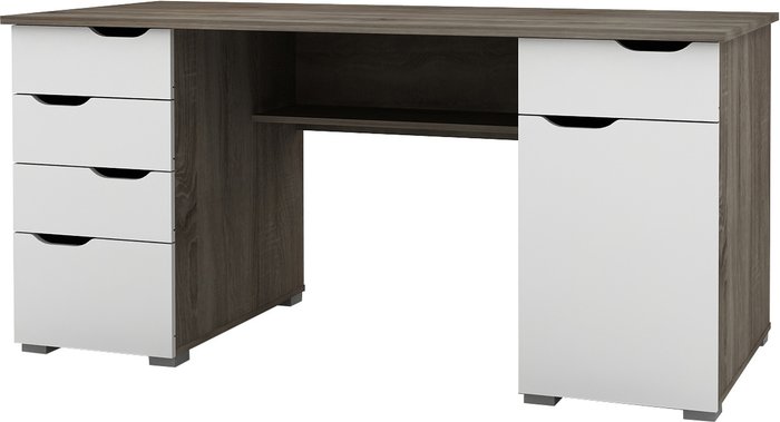 The Range | Alphason ALPHASON Kentucky Desk - White & Dark Oak Alphason ALPHASON Kentucky Desk - White & Dark Oak