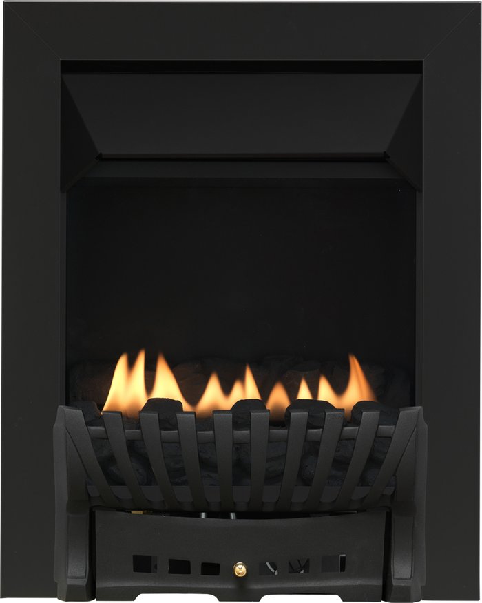 The Range | Focal Point Fires Focal Point Elegance Flueless Manual Gas Fire - Black Focal Point Fires Focal Point Elegance Flueless Manual Gas Fire - Black