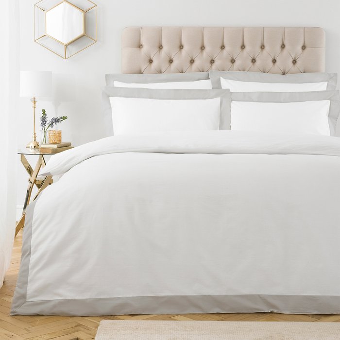 The Range | Paoletti Paoletti Harvard Double Duvet Cover Set Cotton Grey Paoletti Paoletti Harvard Double Duvet Cover Set Cotton Grey