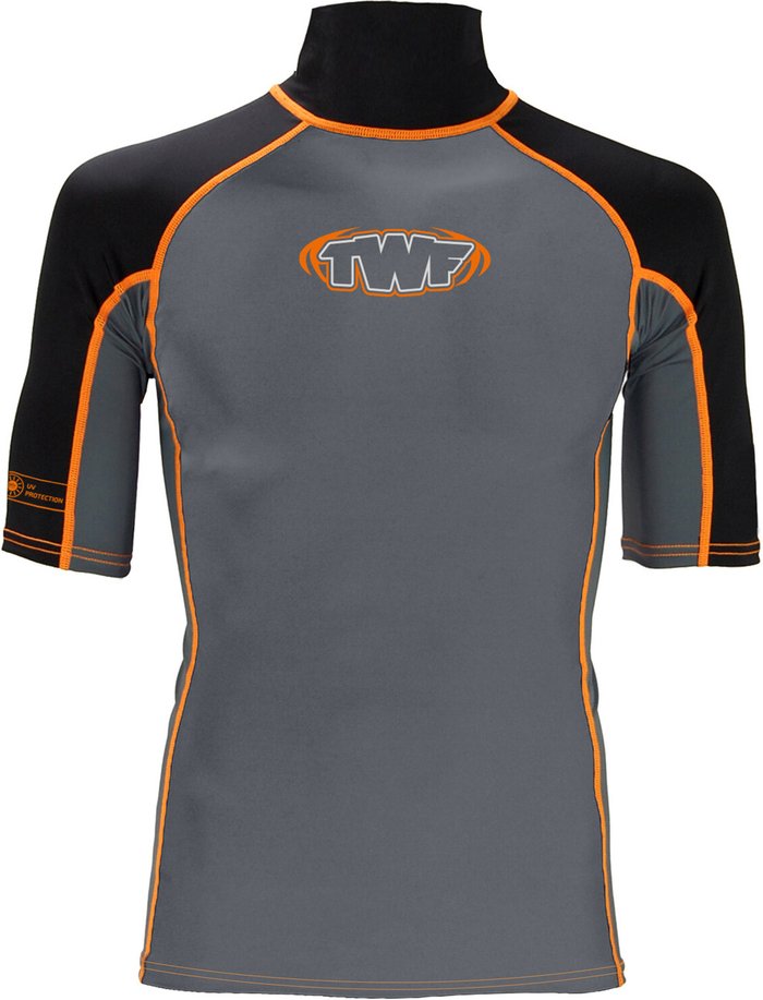 The Range | TWF TWF Adult Rash Vest - Grey / M TWF TWF Adult Rash Vest - Grey / M