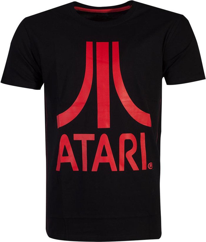 The Range | Atari ATARI Red Logo T-Shirt - Black / S Atari ATARI Red Logo T-Shirt - Black / S