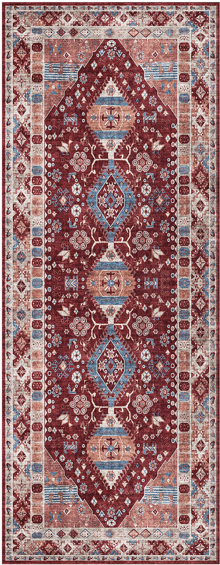 The Range | Washarug Washarug Madar Runner Red 180 X 60Cm Washarug Washarug Madar Runner Red 180 X 60Cm