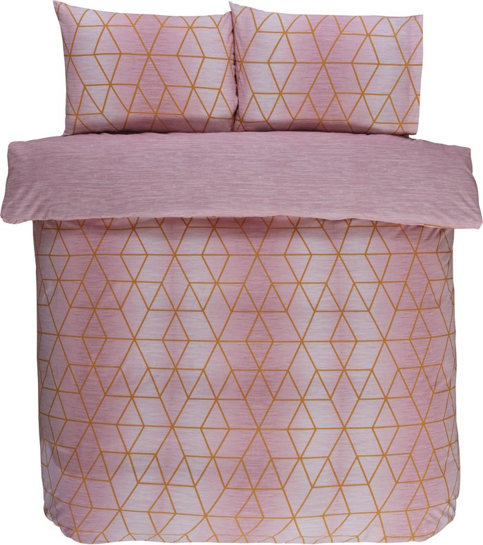 The Range | Calvin Blush Duvet Set - Single Calvin Blush Duvet Set - Single