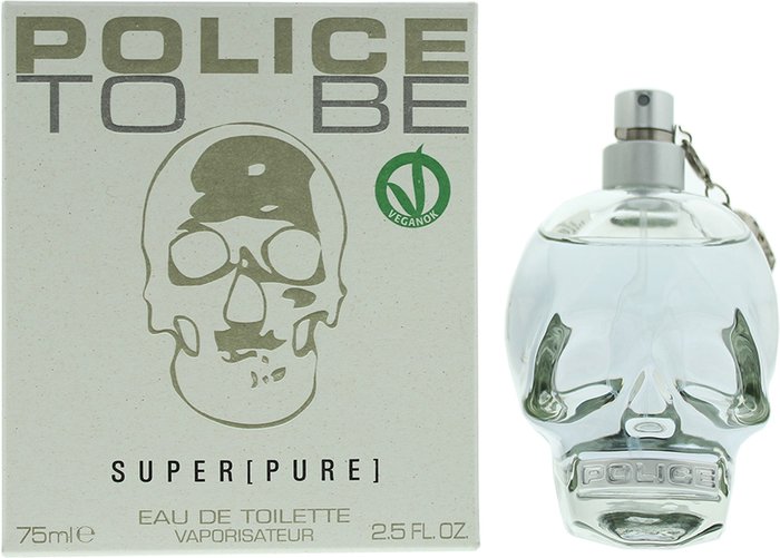 The Range | Police Police To Be Super Pure Eau de Toilette 75ml - Grey Police Police To Be Super Pure Eau de Toilette 75ml - Grey