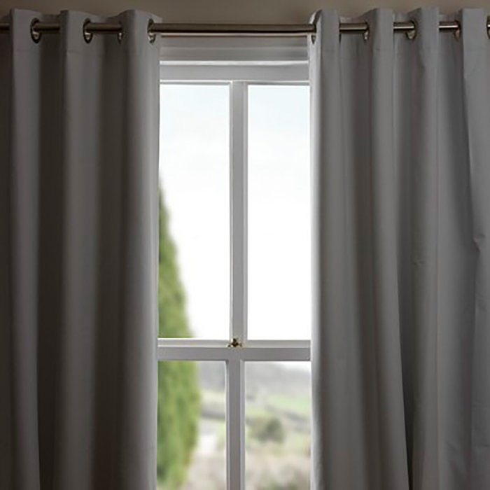 The Range | My Home Blackout Lining Eyelet Curtains - 224cm / 229cm My Home Blackout Lining Eyelet Curtains - 224cm / 229cm