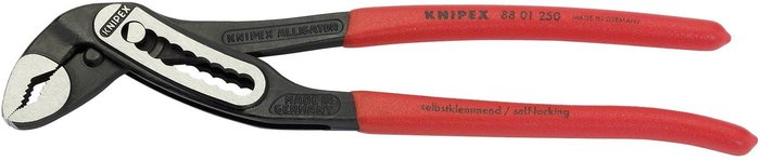 The Range | Draper Knipex 250mm Alligator Waterpump Pliers - red Draper Knipex 250mm Alligator Waterpump Pliers - red