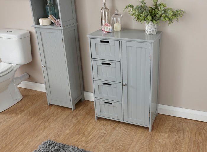The Range | GFW Colonial Multi Cabinet - Grey GFW Colonial Multi Cabinet - Grey