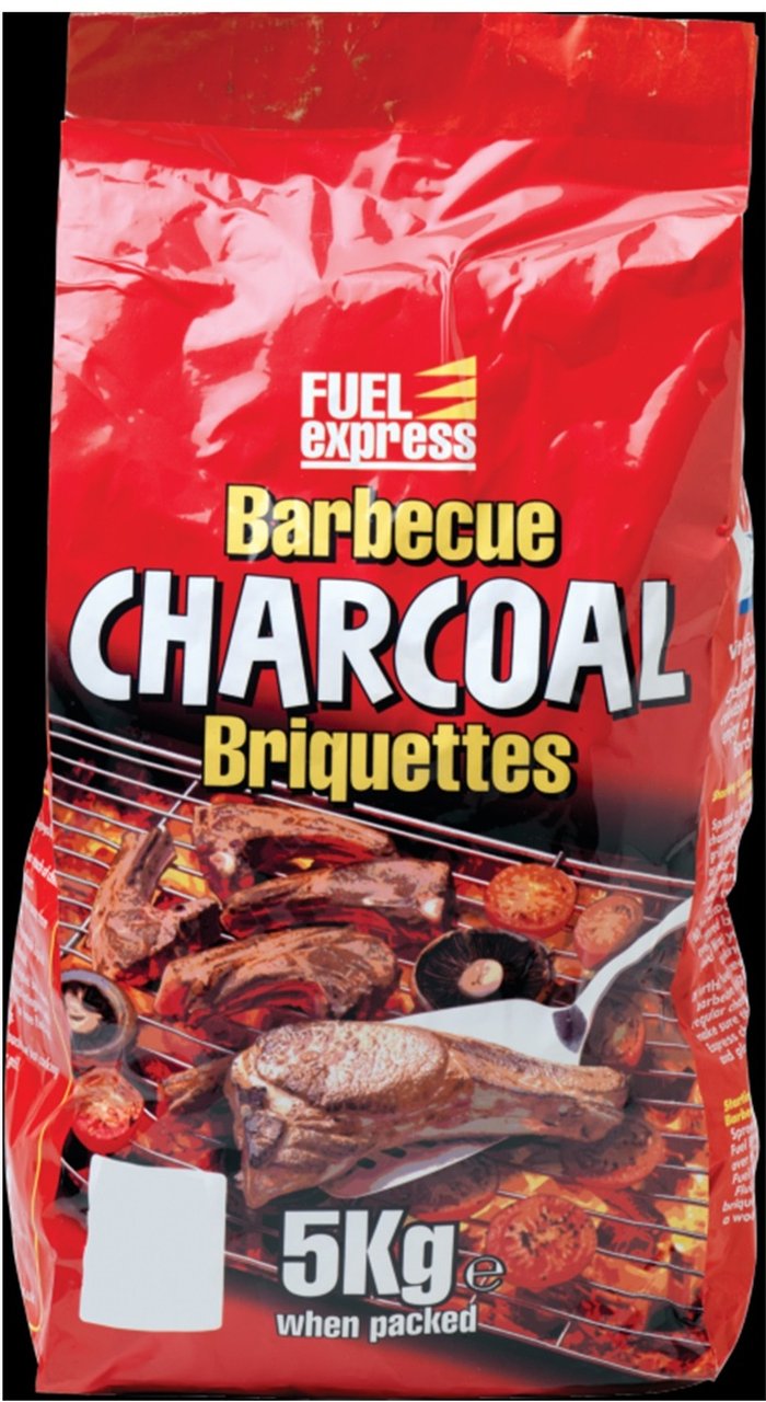 The Range | Fuel Express BBQ Briquettes 5KG - Black Fuel Express BBQ Briquettes 5KG - Black