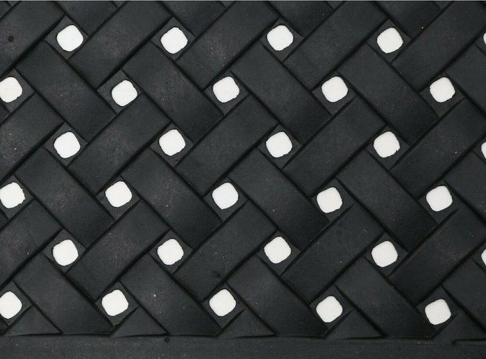 The Range | Radcliffe Radcliffe Reddish 45x120cm Rubber Lattice Mat - Black Radcliffe Radcliffe Reddish 45x120cm Rubber Lattice Mat - Black