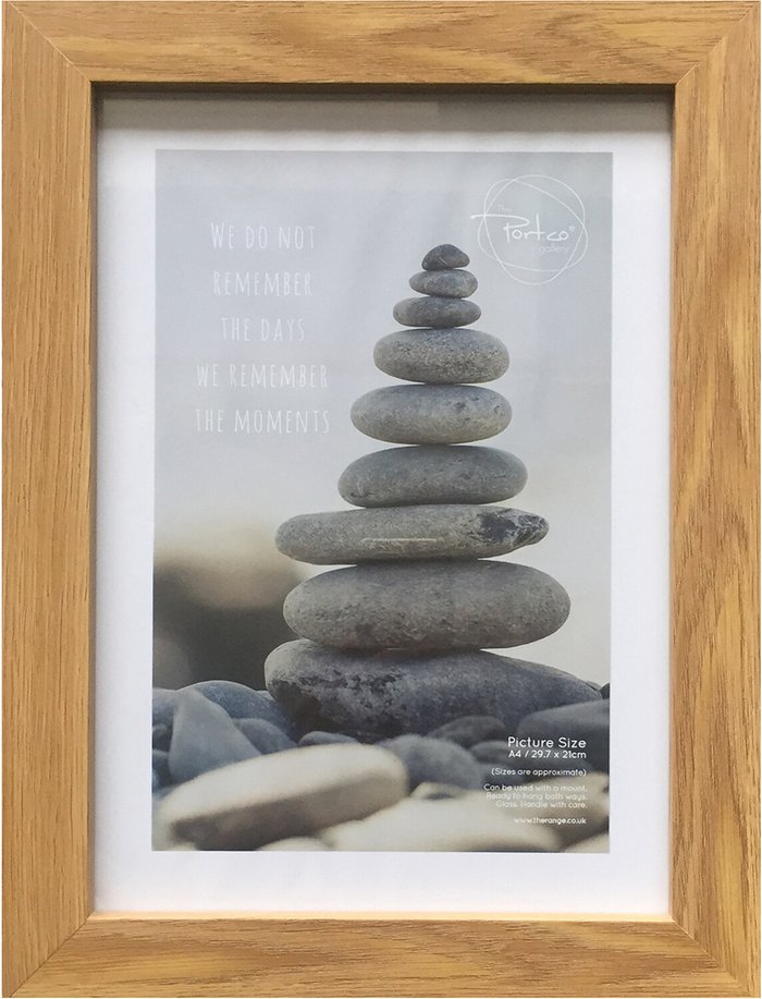 The Range | The Port. Co Gallery Wood Effect Somerset Frame - Wood / 6x4in The Port. Co Gallery Wood Effect Somerset Frame - Wood / 6x4in
