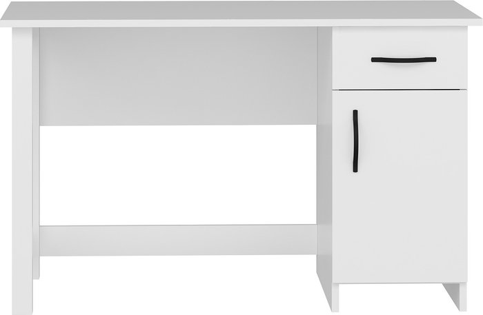 The Range | Destina Home Novella Computer Desk with Drawer and Cabinet - White Destina Home Novella Computer Desk with Drawer and Cabinet - White