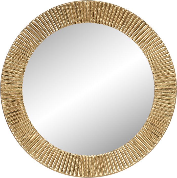 The Range | Sara Gilded Round Mirror - Gold Sara Gilded Round Mirror - Gold