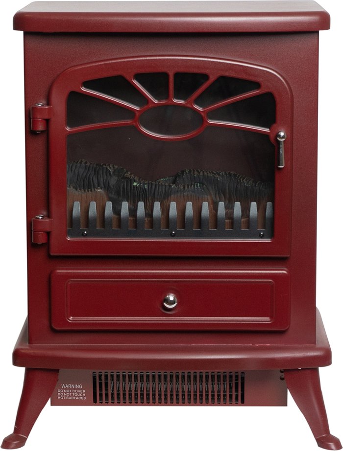 The Range | Focal Point Fires Focal Point Electric Stove ES2000 - Burgundy Focal Point Fires Focal Point Electric Stove ES2000 - Burgundy