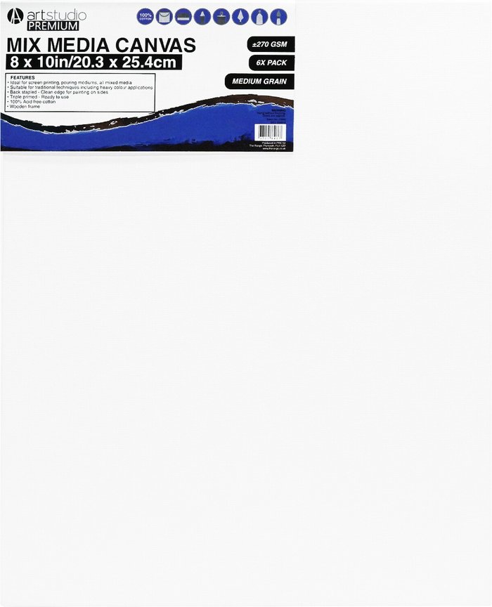 The Range | Art Studio Pack of Art Studio Premium Mix Media - 20.3x25.4cm Art Studio Pack of Art Studio Premium Mix Media - 20.3x25.4cm
