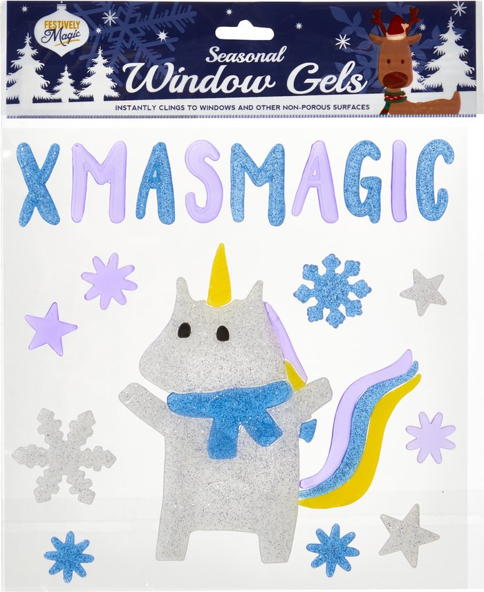 The Range | Festively Magic Window Clings Festively Magic Window Clings