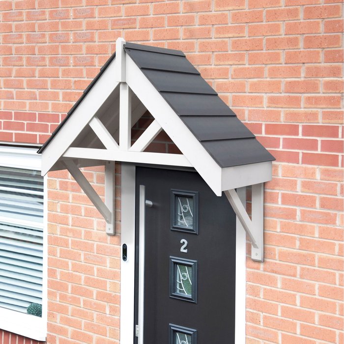 The Range | Greenhurst Greenhurst Deluxe Easy Fit Door Canopy - Grey Greenhurst Greenhurst Deluxe Easy Fit Door Canopy - Grey