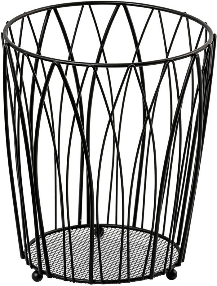 The Range | Showerdrape Showerdrape Vista Waste Paper Basket - Black Showerdrape Showerdrape Vista Waste Paper Basket - Black