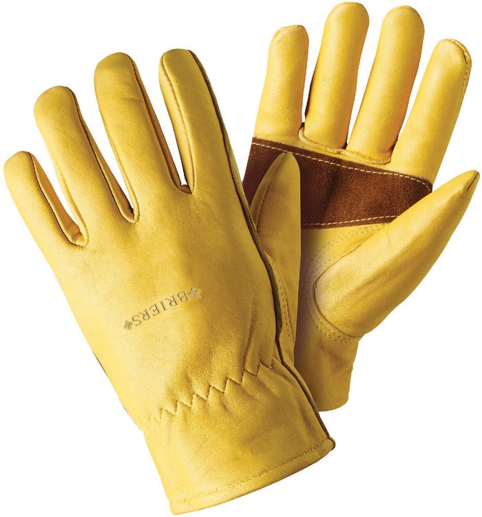 The Range | BRIERS Briers Ultimate Golden Leather Gardening Gloves BRIERS Briers Ultimate Golden Leather Gardening Gloves
