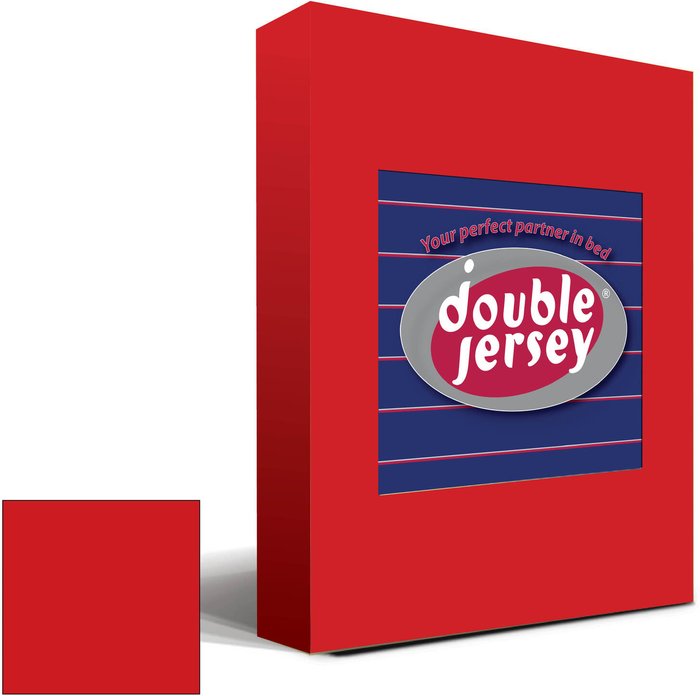 The Range | Double Jersey Double Jersey - Fitted Sheet - Red / Junior Double Jersey Double Jersey - Fitted Sheet - Red / Junior